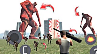 MONSTER AND ZOMBIES ATTACK ON FRANKLIN 😱 IN INDIAN BIKES DRIVING 3D GAME😱👆 [upl. by Greff]