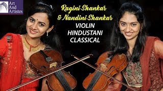 Ragini Shankar  Nandini Shankar  Raag Ahir Bhairav  Violin  Hindustani Classical [upl. by Essilem]