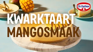 Dr Oetker  Hoe maak je een kwarktaart met mangosmaak [upl. by Ayahs998]