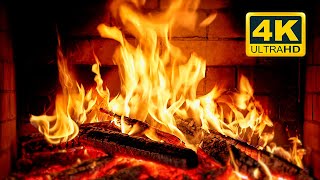 🔥 Cozy Fireplace 4K 12 HOURS Fireplace with Crackling Fire Sounds Crackling Fireplace 4K [upl. by Brause110]