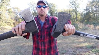 Splitting Axe vs Splitting Maul Real World Testing and Review [upl. by Giardap]