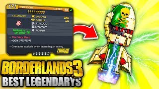 Borderlands 3  Top 5 MOST POWERFUL Legendary Grenades YOU NEED TO GET [upl. by Allistir497]