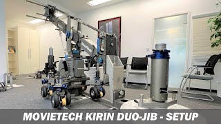 MovieTech KIRIN DUO JIB  How to set it up [upl. by Harbert]