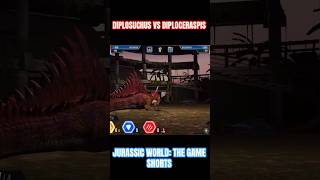 Diplosuchus vs Diploceraspis  Jurassic World The Game Shorts [upl. by Liagaba]