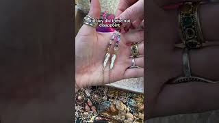 unbox my charm earrings unboxing ugc jewelrydesigner influencer howtomake maximalist fashion [upl. by Mayce]