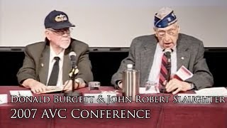 DDay Veterans Recall the Invasion of Normandy Part I 2007 AVC Conference [upl. by Yrek824]