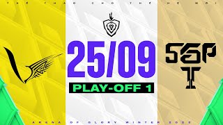 V GAMING VS SAIGON PHANTOM SIÊU KINH ĐIỂN BÙNG NỔ  PLAYOFF 1 NGÀY 2509  ĐTDV MÙA ĐÔNG 2022 [upl. by Asek340]