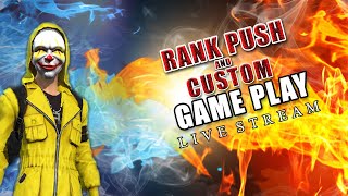 SM NOBITA freefire rank push and custom gamplay [upl. by Hochman919]