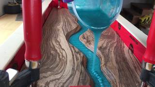 Step By Step Epoxy River Pour [upl. by Kaazi812]