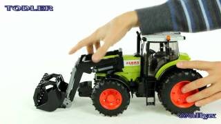 Bruder 03011 Traktor Claas Atles 936 RZ z ładowarką czołową [upl. by Dud]