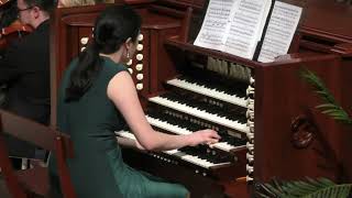 Rheinberger Organ Concerto No 2 in G Minor Op 177  Chelsea Chen Organist [upl. by Arodoet640]