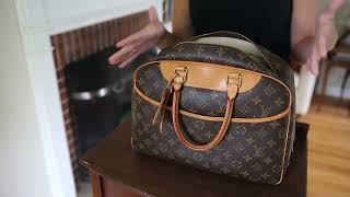 Louis Vuitton Deauville review amp whats in my bag [upl. by Storfer]