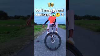 MTB bicycle balance 😲 😱💀🤔challange 👍 dont miss the end 🔚 shorts youtubeshorts ytshots cycleb [upl. by Anella]