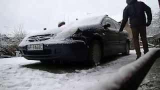 Citroen C5 22 HDI Cold Start [upl. by Novak]