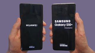 Huawei P30 Pro vs Galaxy S10 Speed Test Battery Life Speakers amp Cameras [upl. by Rasecoiluj]