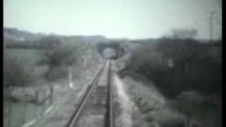 Bridport to Maiden Newton by train in 1975 [upl. by At]