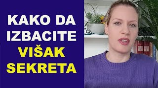 Kako da izbacite VIŠAK SLUZI sekreta iz disajnih puteva  BONUS recept dr Bojana Mandić [upl. by Niuq]