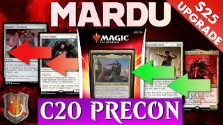 Mardu Humans Precon Upgrade Guide  C20  The Command Zone 321  Magic The Gathering EDH [upl. by Ellennad908]