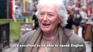 Is The Irish Language Important  Little Cinema Seachtain Na Gaeilge Vox Pop [upl. by Anivid]