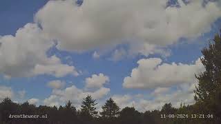 Timelapse weerstation Gasselternijveenschemond 11082024 [upl. by Ttirrem]