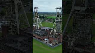 Clipstone Colliery a mining power house shorts drone mining djimini3pro mansfield [upl. by Angie6]