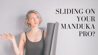 HOW TO BREAK IN MANDUKA PRO MAT  New Manduka yoga mat [upl. by Allertse]