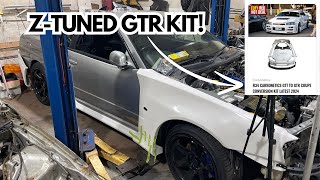 Building The Worlds Best R34 Skyline ZTune Body Kit [upl. by Ataliah]