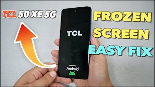 TCL 50 XE 5G How Fix FrozenBlack screen in less than 10 seconds [upl. by Rawdan]