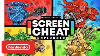 Screencheat Unplugged  Launch Trailer  Nintendo Switch [upl. by Leahcimed107]