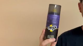 Review Crep Protect Shoe Protector Spray [upl. by Arocat]