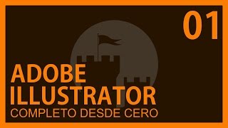 Adobe Illustrator Cap 1 ConceptosSecciones herramientas Atajos editables ADNDC adanjp [upl. by Leitman694]