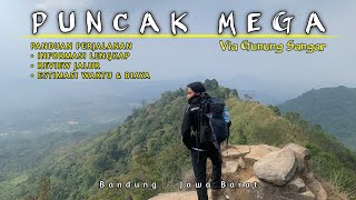 GUNUNG MURAH DENGAN VIEW YANG INDAH❗PENDAKIAN PUNCAK MEGA GUNUNG PUNTANG VIA GUNUNG SANGAR BANDUNG [upl. by Aimehs]