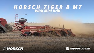 Tiger 8MT with MiniDrill in Dalwallinu Western Australia [upl. by Onaicram463]