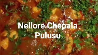 Nellore chepala pulusu Nellore fish curry simple style fish curry recipe in Telugu [upl. by Hamaso201]