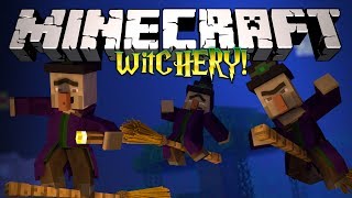 Minecraft ВЕДЬМОВСТВО Проклятья Демоны и тд Обзор модов Witchery [upl. by Eittam450]