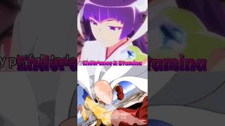 Featherine Vs Saitama  anime animebattle [upl. by Shandee804]