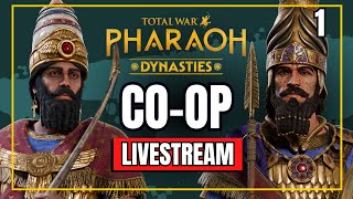 🤝Mesopotamia UNITED🤝 Total War Pharaoh Dynasties Multiplayer Campaign Co OP [upl. by Sabelle732]