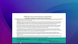 T004 Metamaterials Based on Magnetic Shape amp T020 Drone Swarm Detection Using AI Discussion [upl. by Pasadis599]