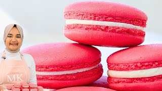 NEVER fail at making MACARONS again Macaron recipe  complete beginners guide [upl. by Saucy]