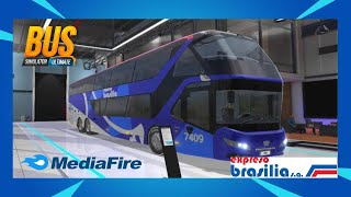 Skin bus simulator ultimate EXPRESO BRASILIA Neoplan Skyliner 20 [upl. by Heller]