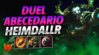 HEIMDALLR ESTE ADC PEGA DEMASIADO  Warchi  Smite Duel Abecedario S10 [upl. by Eaver]