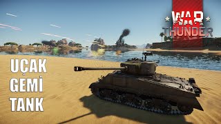 War Thunder Dünya Savaşı Modu  Özel Etkinlik   UÇAK  TANK  GEMİ  Tek Haritada [upl. by Natsud]