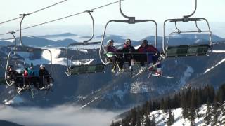 ☼ Skiing in Austria  HochkarGöstling Ski Area [upl. by Nnaeirb113]