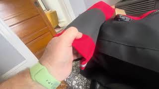 Seaskin nova drysuit Unboxing inspection and put on Kubi ring system Loaded [upl. by Hpeosj958]