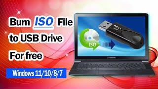 Free Tips to Burn ISO File to USB Drive  Create Bootable USB Drive [upl. by Swinton]