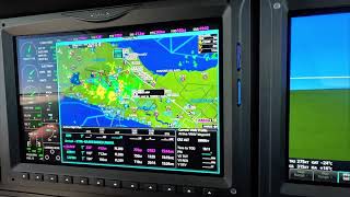 Operating Color Weather Radar in the Piper M600 with Dick Rochfort [upl. by Un]