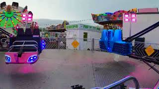 Michael Gallagher Twister  On Ride POV Knutsford May Day Fair 2023 [upl. by Gelasius]