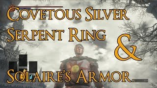 Dark Souls 3  Covetous Silver Serpent Ring Estus Flask amp Solaires Armor Location [upl. by Modie977]