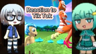 Gacha life tiktok  Tiktok Reactions  Gacha [upl. by Onairot]