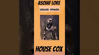 House Cox Asoiaf Game of Thrones Lore westeros asoiaf [upl. by Aicen]